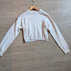 Garage white sweater